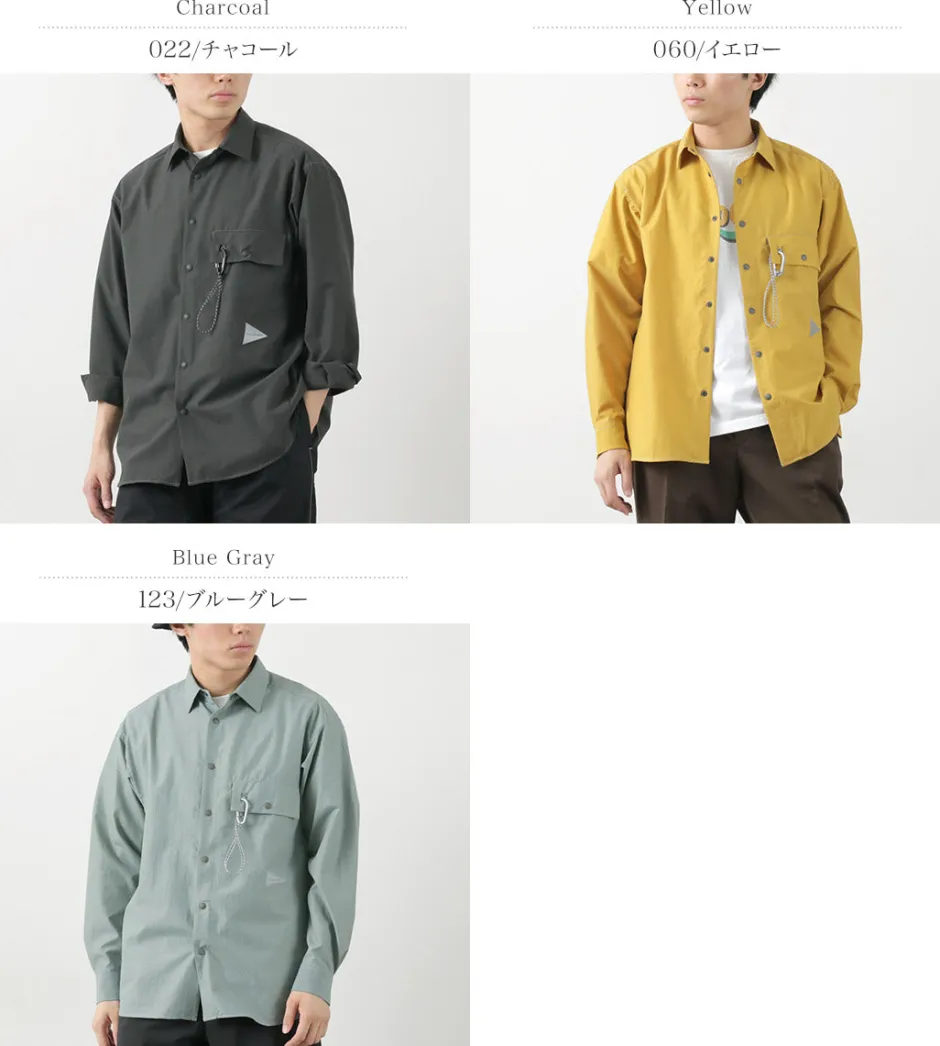 Shirts^AND WANDER / Dry BreathableLong Sleeve Shirt
