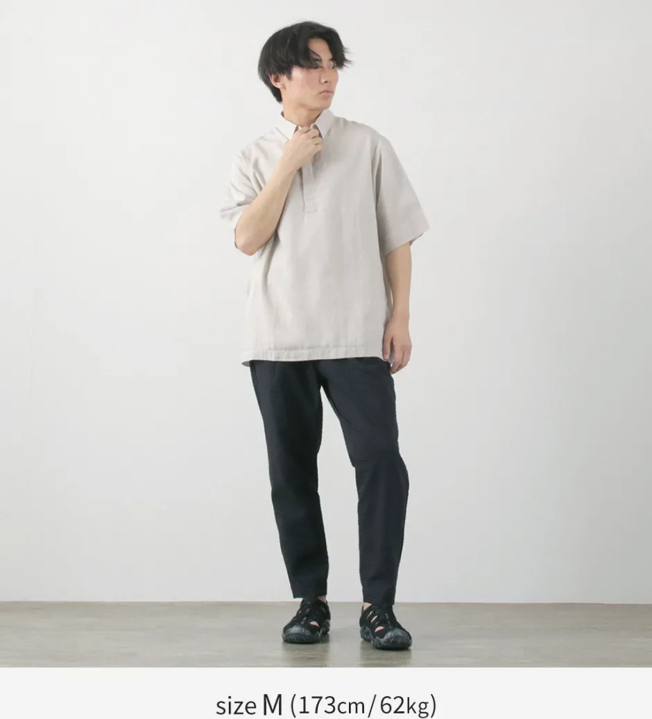 Trousers^AND WANDER / Dry Soft Seersucker Pants