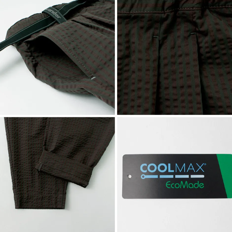 Trousers^AND WANDER / Dry Soft Seersucker Pants