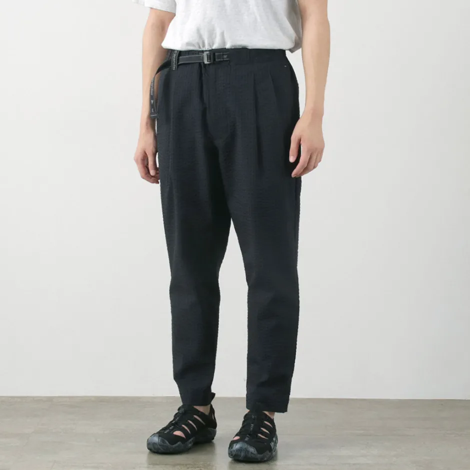 Trousers^AND WANDER / Dry Soft Seersucker Pants