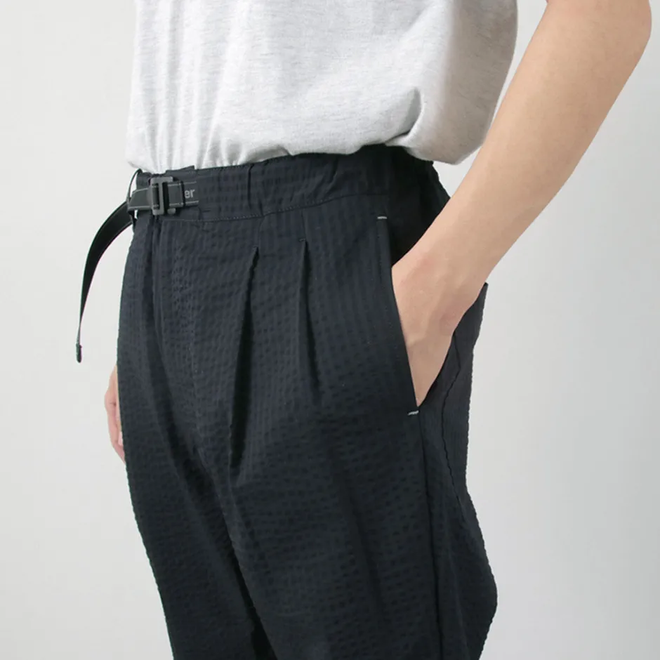 Trousers^AND WANDER / Dry Soft Seersucker Pants