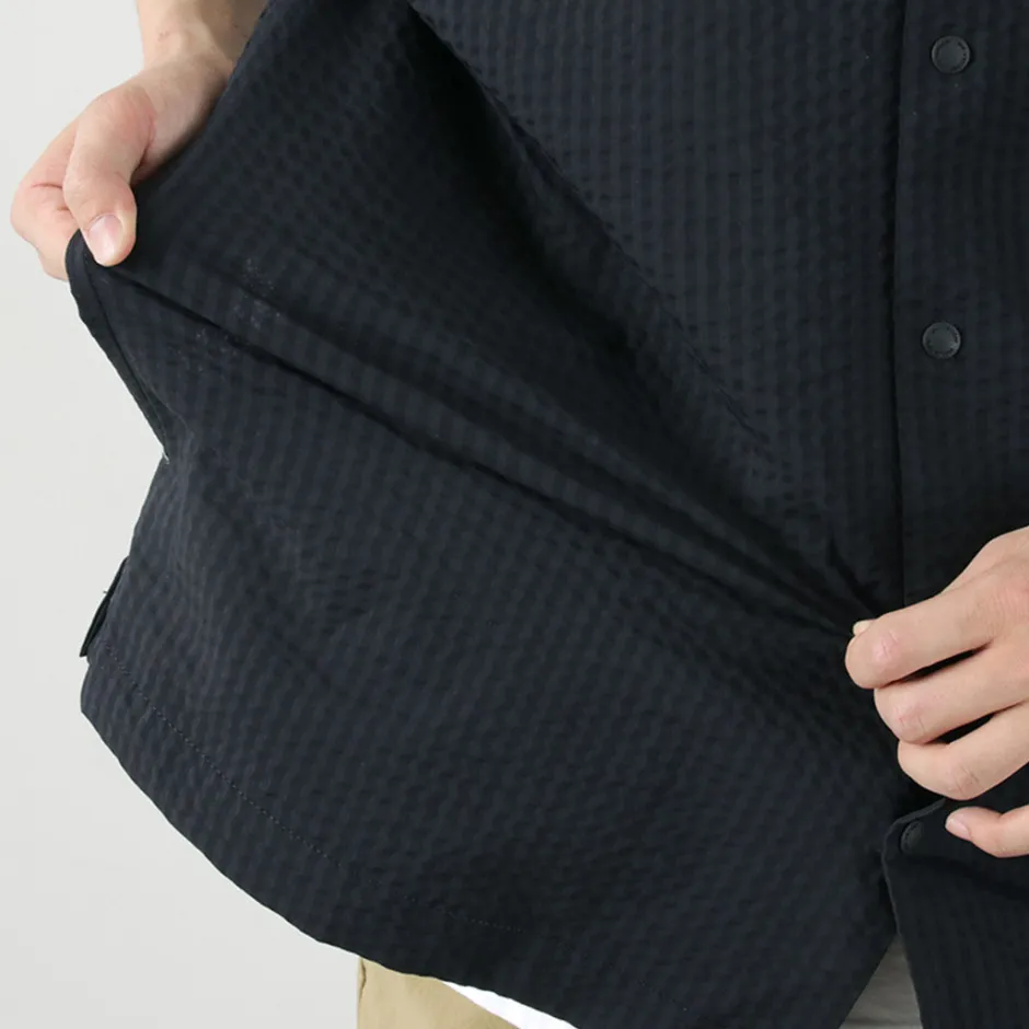 Shirts^AND WANDER / Dry Soft Seersucker Short Sleeve Shirt