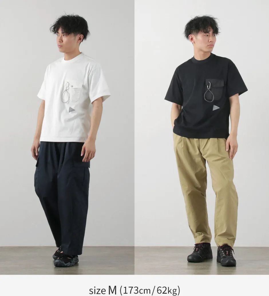 T-Shirts^AND WANDER / Pocket T-Shirt