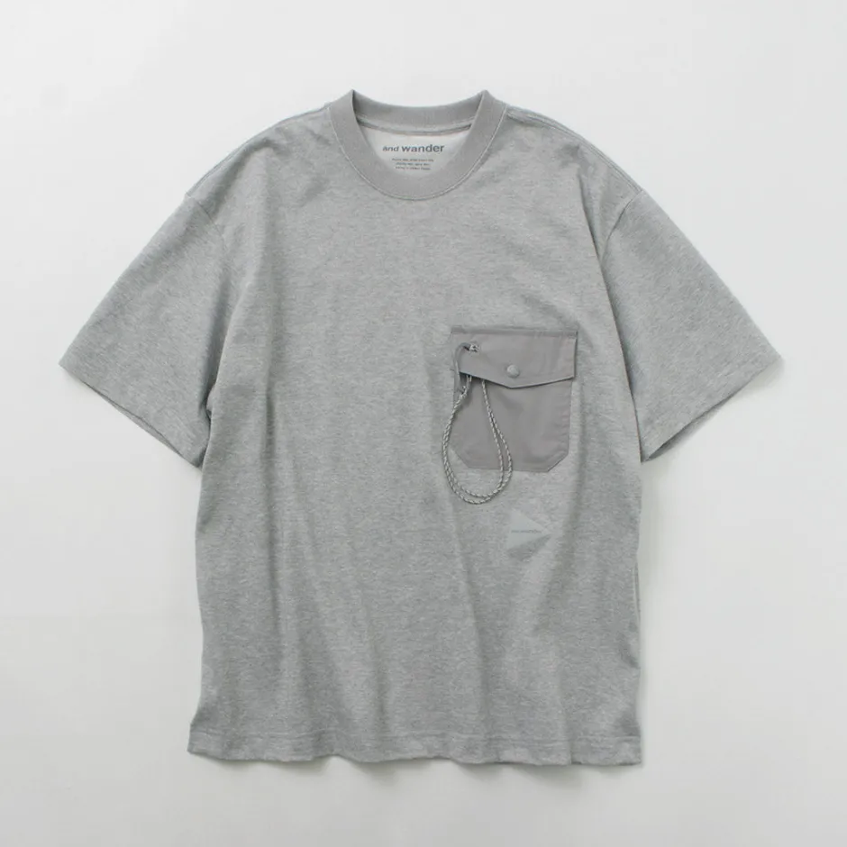T-Shirts^AND WANDER / Pocket T-Shirt