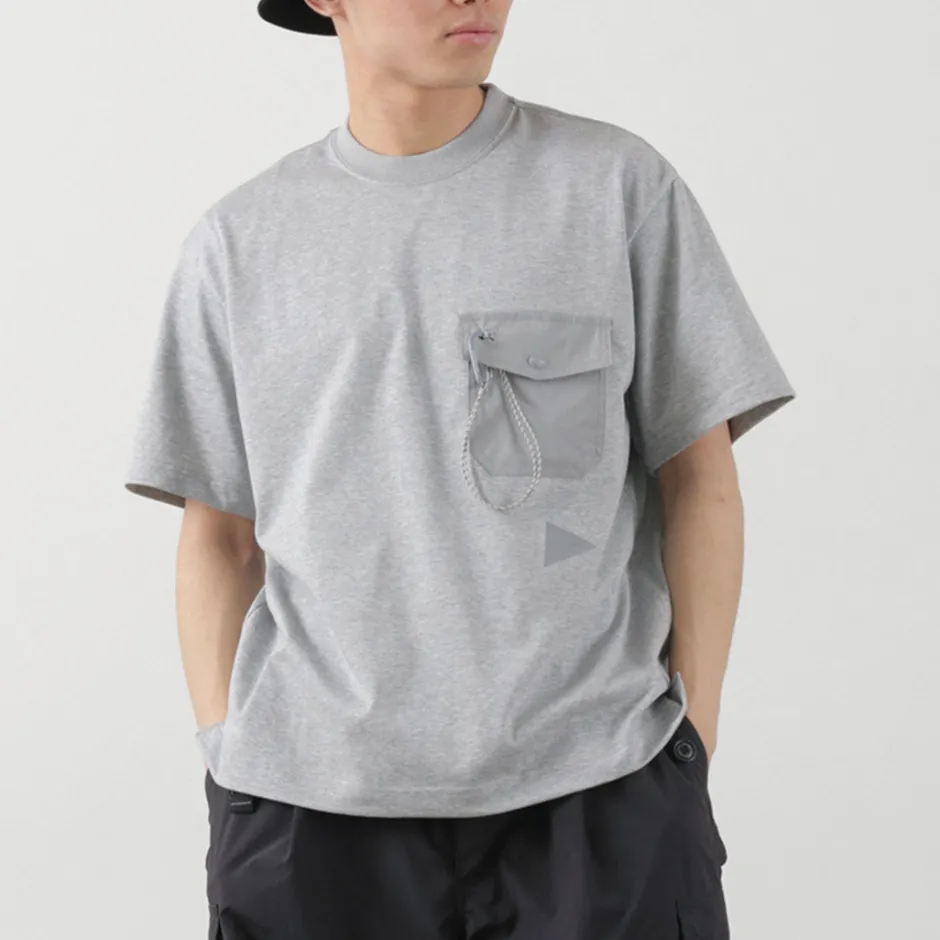 T-Shirts^AND WANDER / Pocket T-Shirt