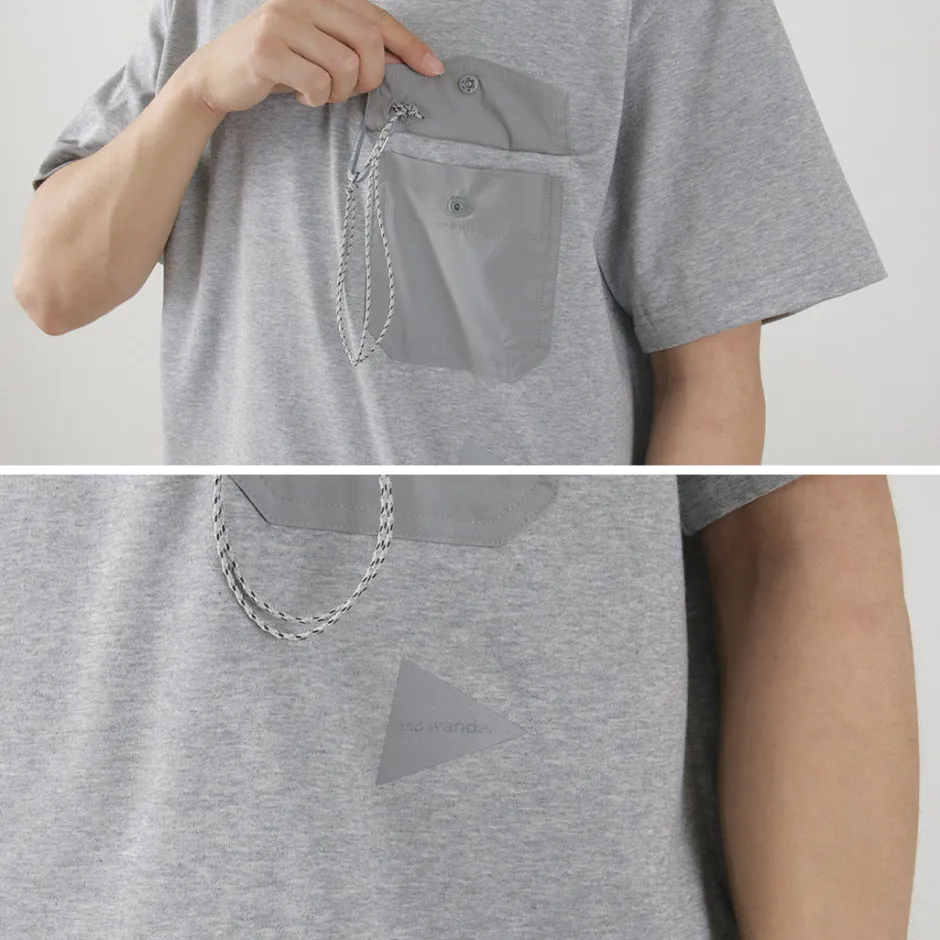 T-Shirts^AND WANDER / Pocket T-Shirt