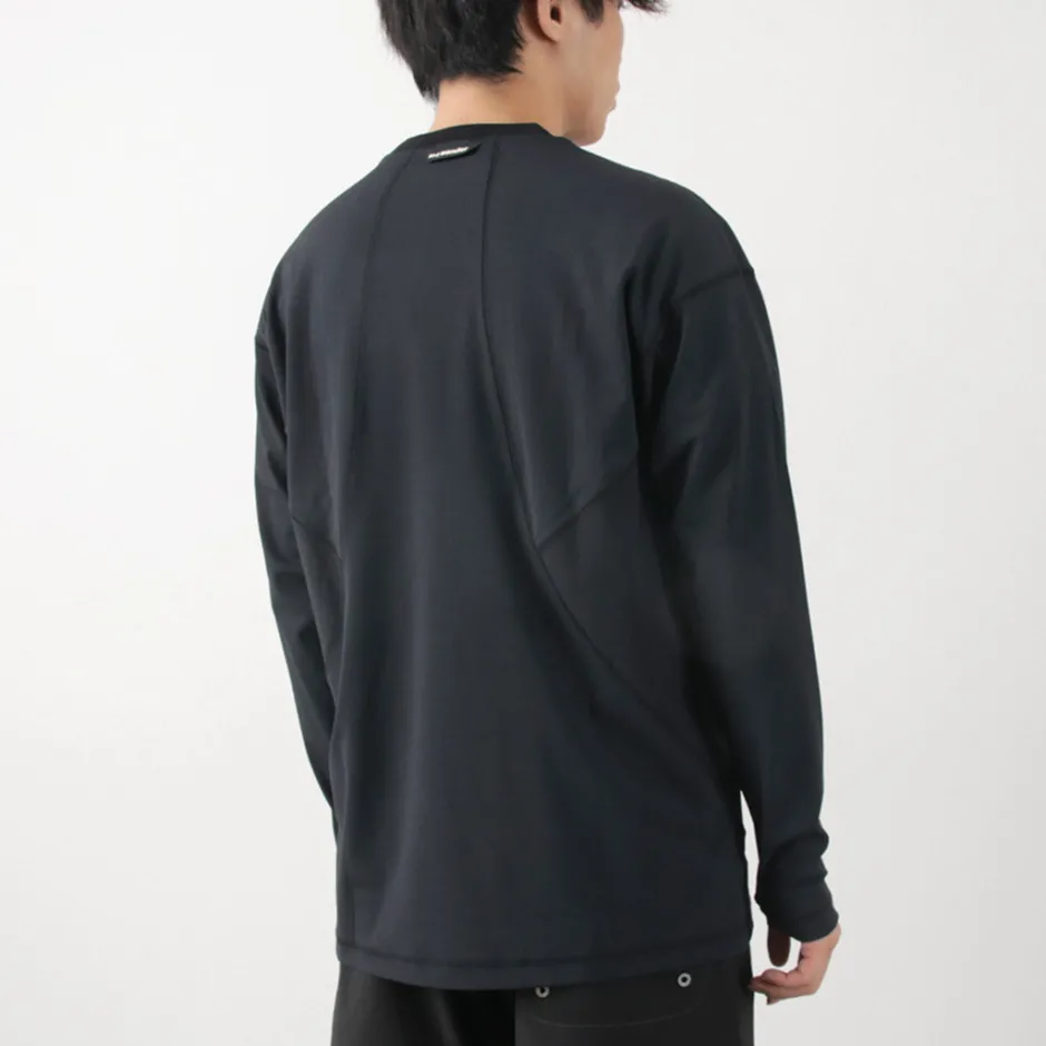 T-Shirts^AND WANDER / Rash Guard M black