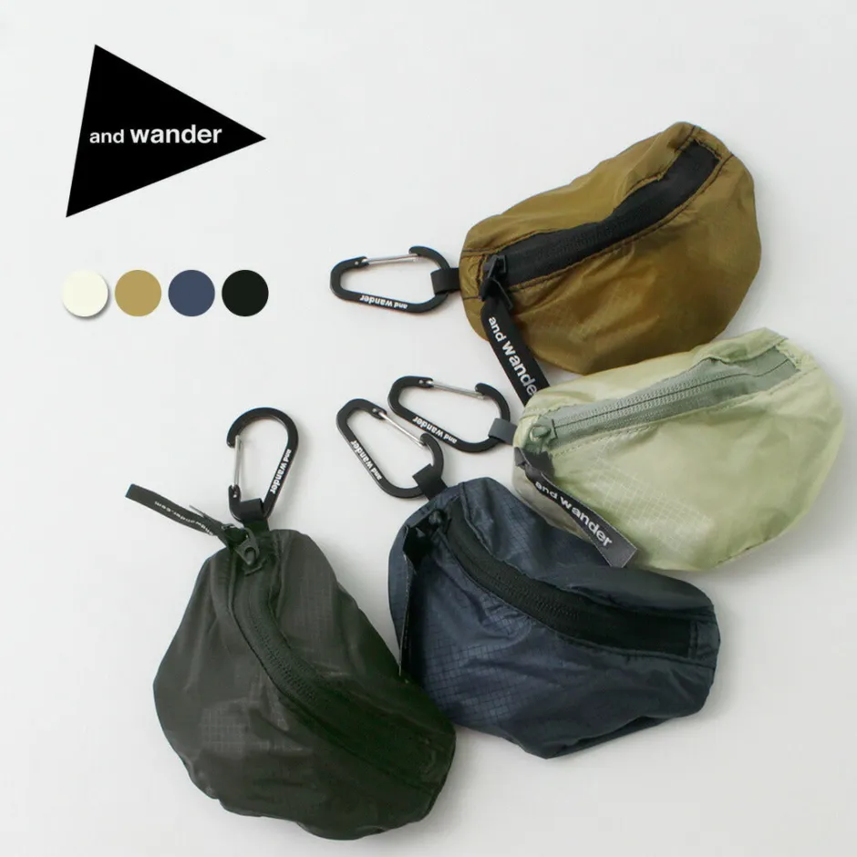 Other Bags^AND WANDER / Sil Mini Pouch