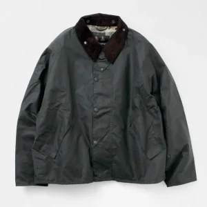 Jackets^BARBOUR / Oversized Transport Wax Jacket