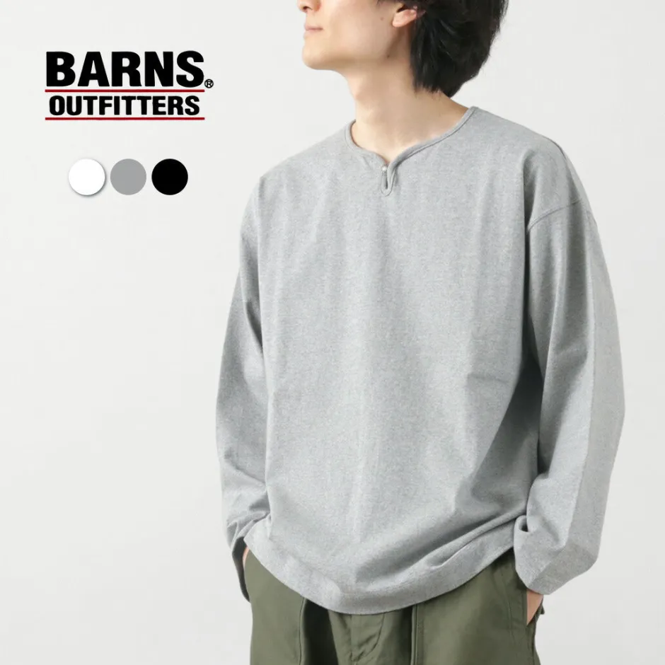 T-Shirts^BARNS / Big Cozun knitiing Concho Long Sleeve T-Shirt