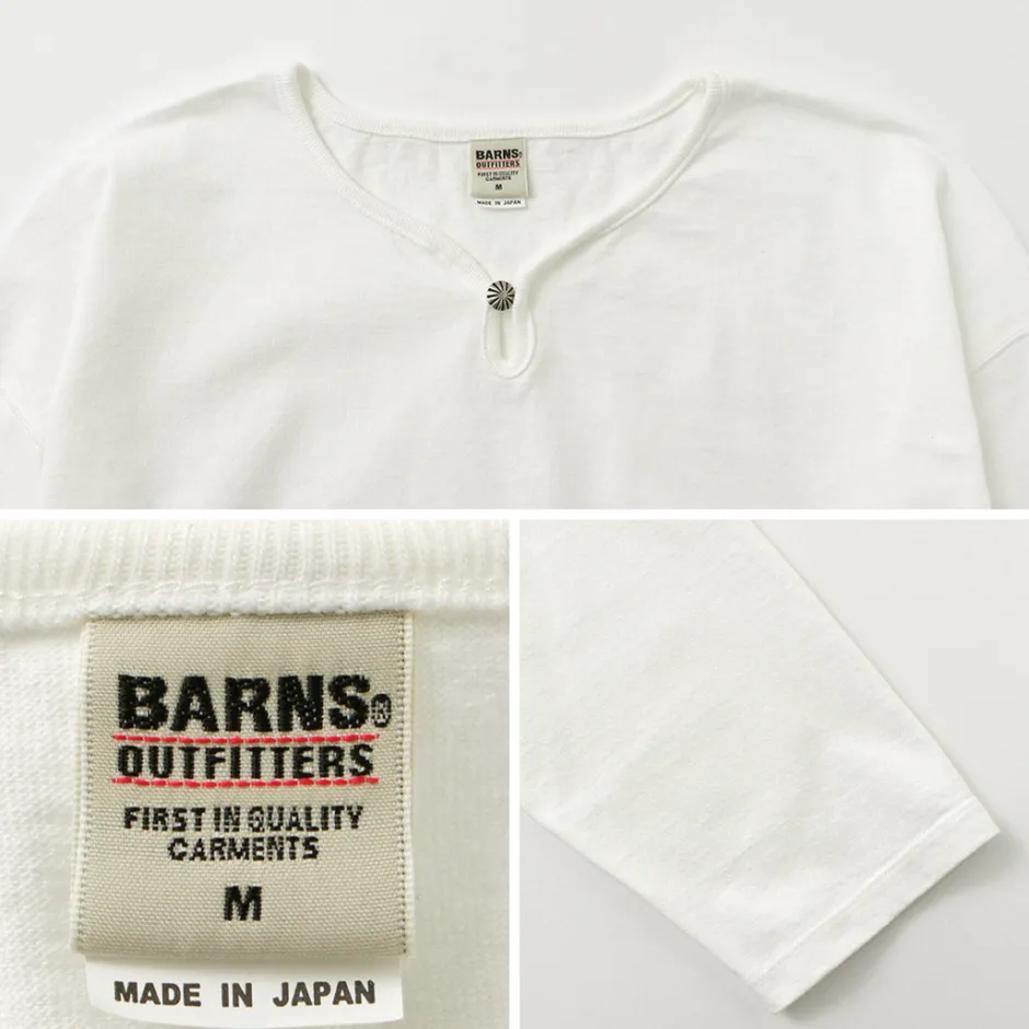T-Shirts^BARNS / Big Cozun knitiing Concho Long Sleeve T-Shirt