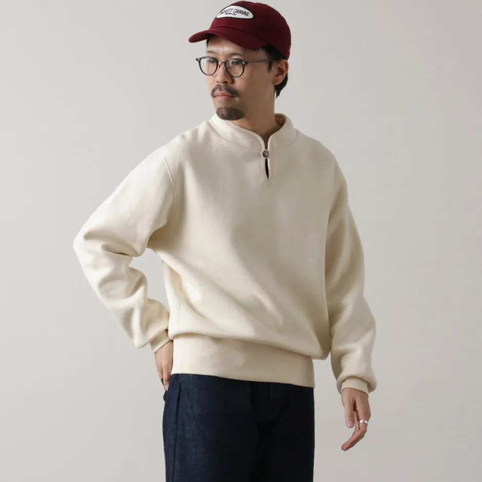 Sweatshirts^BARNS / Cozun Button Works Concho Sweatshirt
