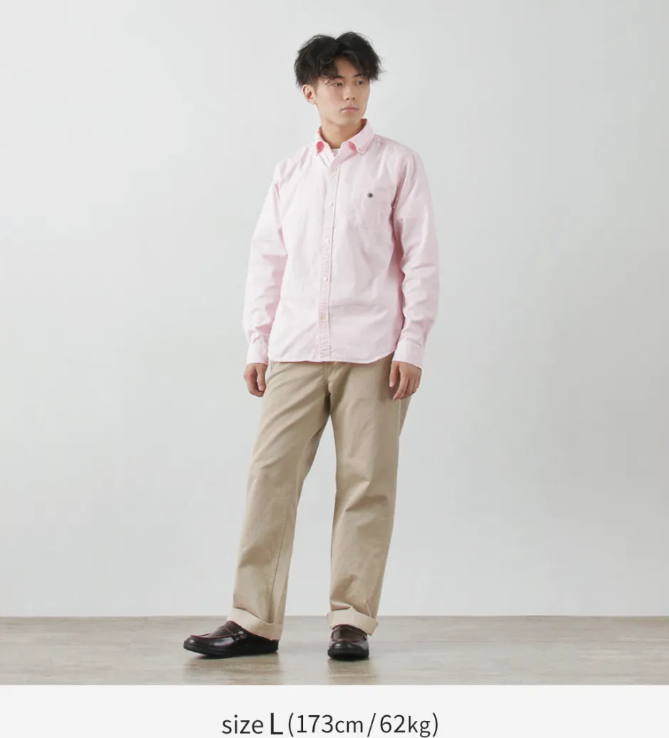 Shirts^BARNS / Ox Long Sleeve Button Down Shirt