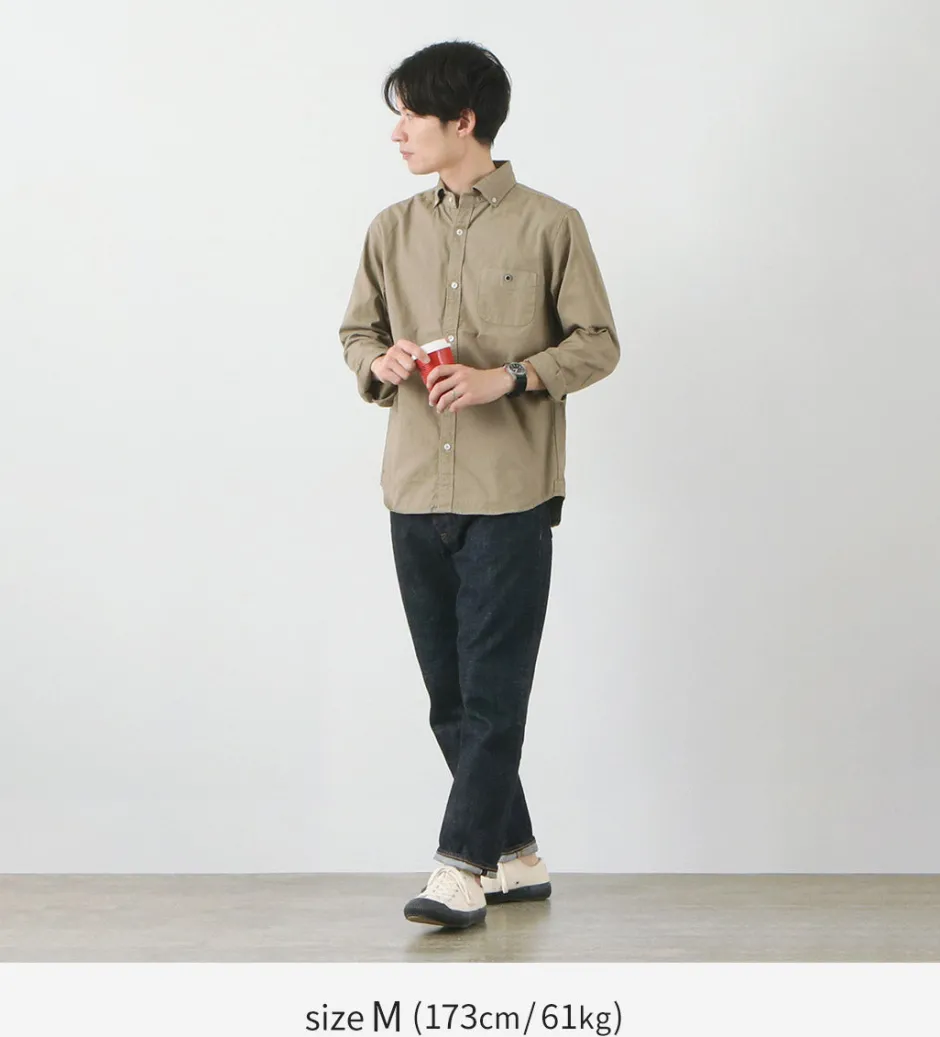 Shirts^BARNS / Ox Long Sleeve Button Down Shirt