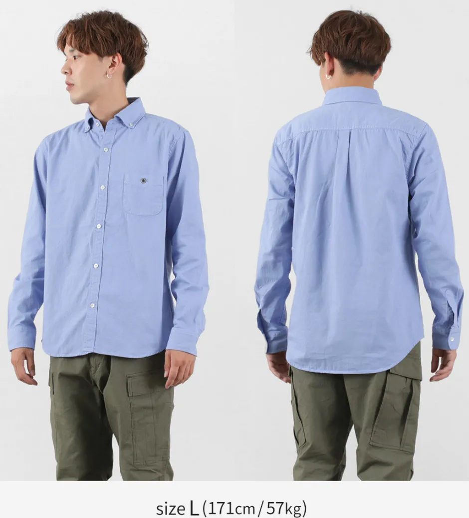 Shirts^BARNS / Ox Long Sleeve Button Down Shirt