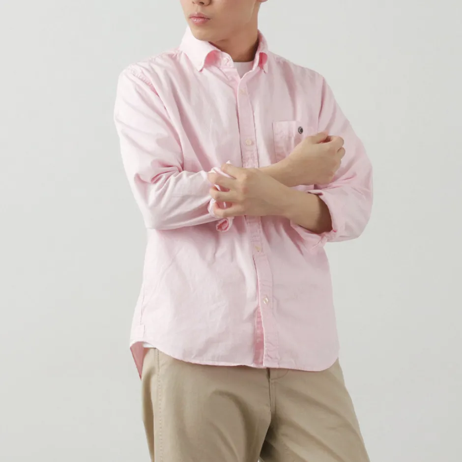 Shirts^BARNS / Ox Long Sleeve Button Down Shirt