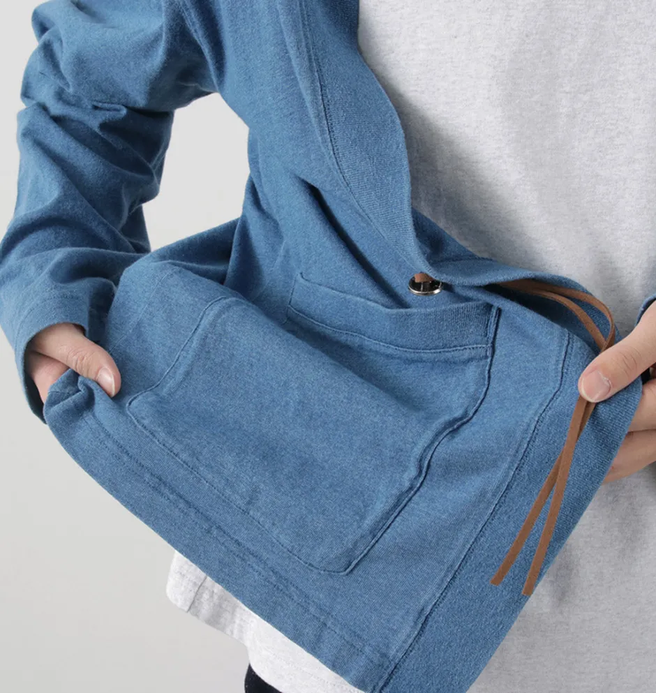 Cardigans^BARNS / Relaxed Fit Cardigan indigo
