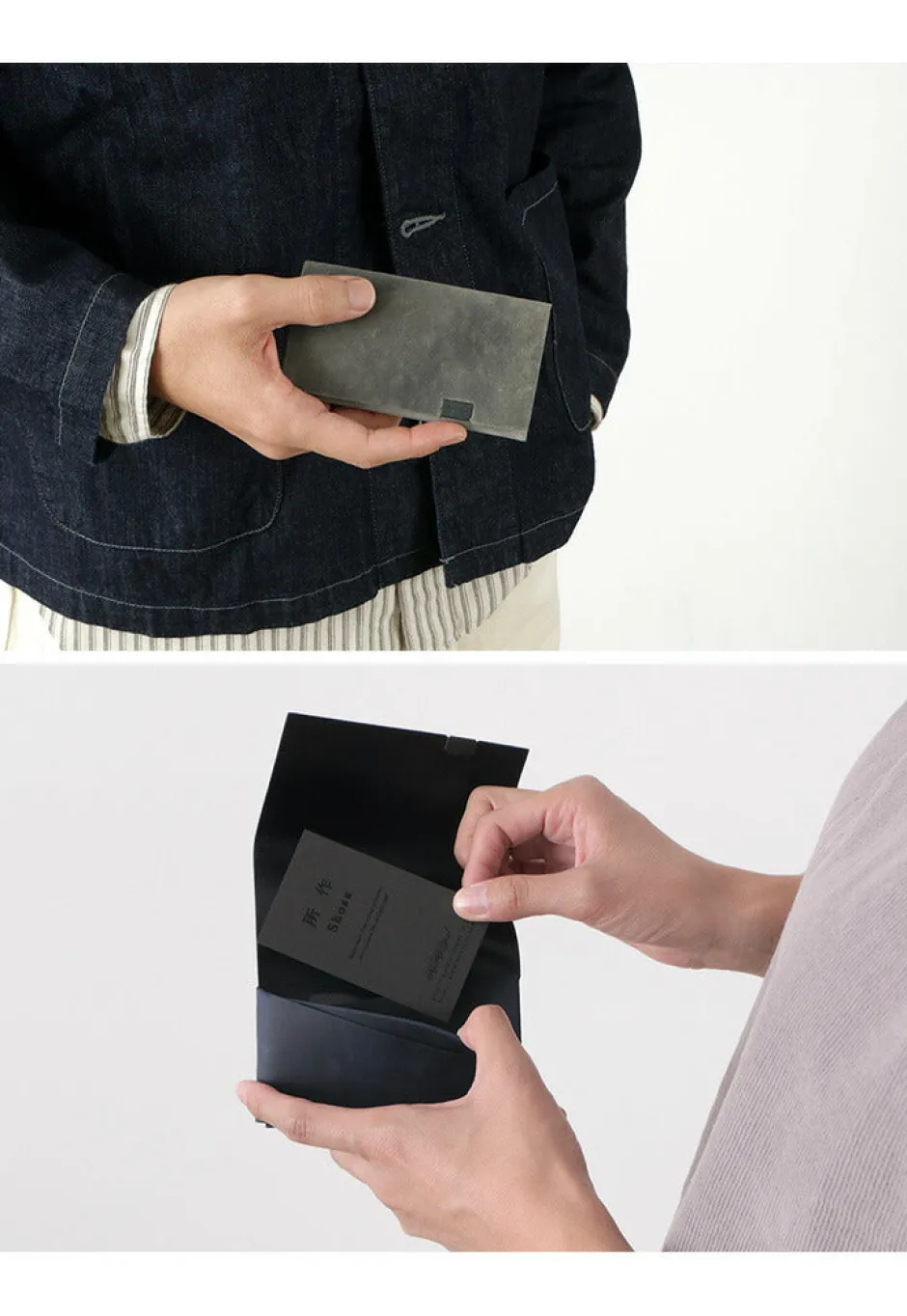 Wallets^所作 / 【B】Card Case Oil Nubuck