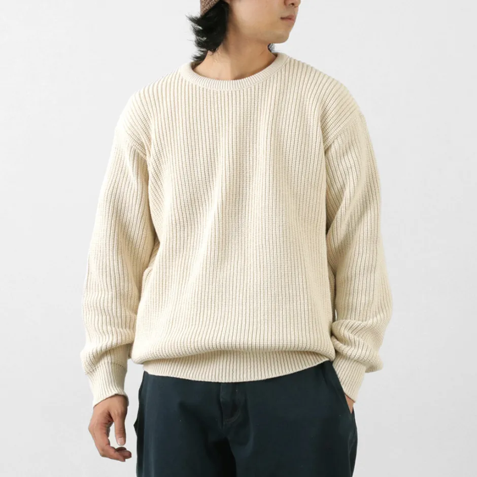 Knits^BINGHAMTON KNITTING COMPANY / Shaker Crew Knit