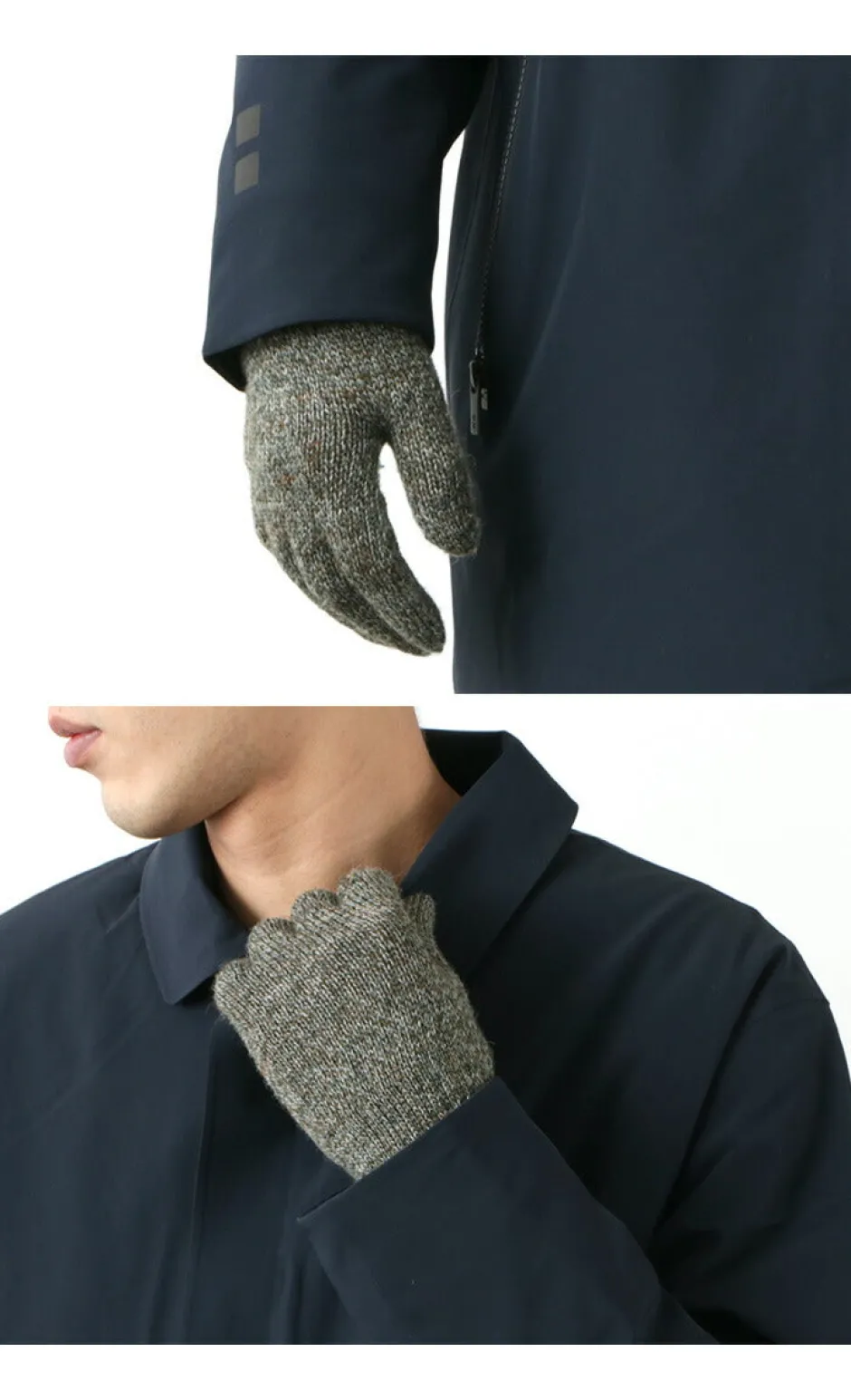 Gloves^BLACK SHEEP / GL07 knitted glove