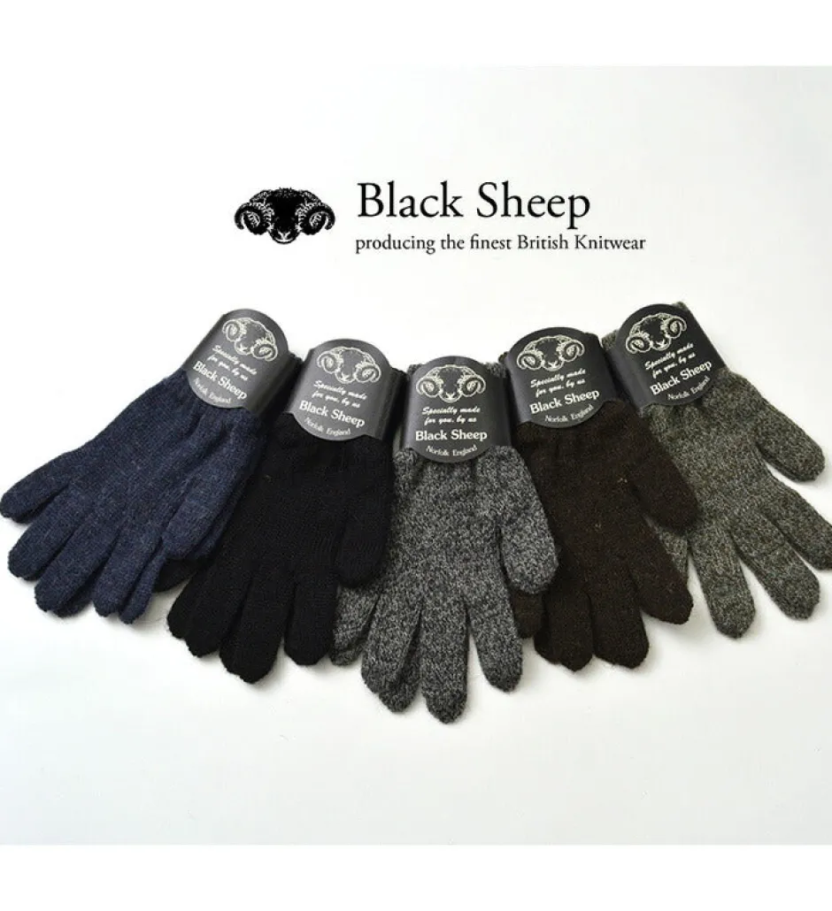 Gloves^BLACK SHEEP / GL07 knitted glove