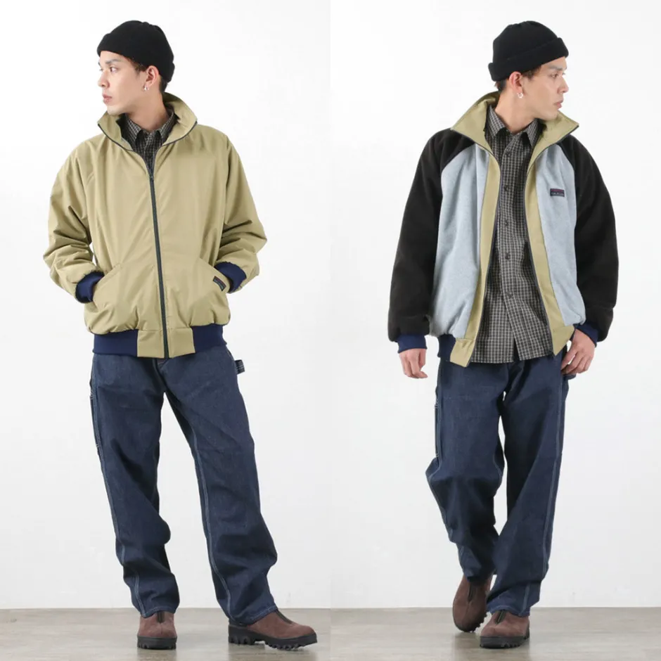 Jackets^CAL O LINE / Reversible Shelled Fleece Jacket
