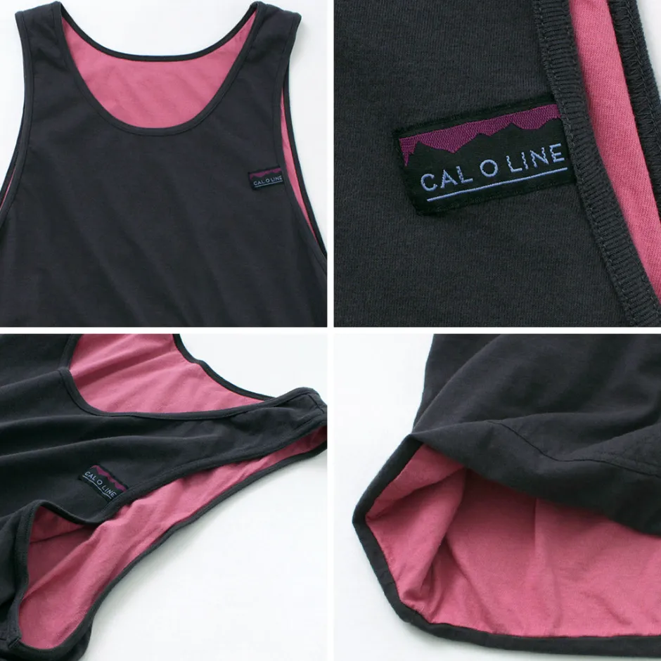 T-Shirts^CAL O LINE / Reversible utility tank-top