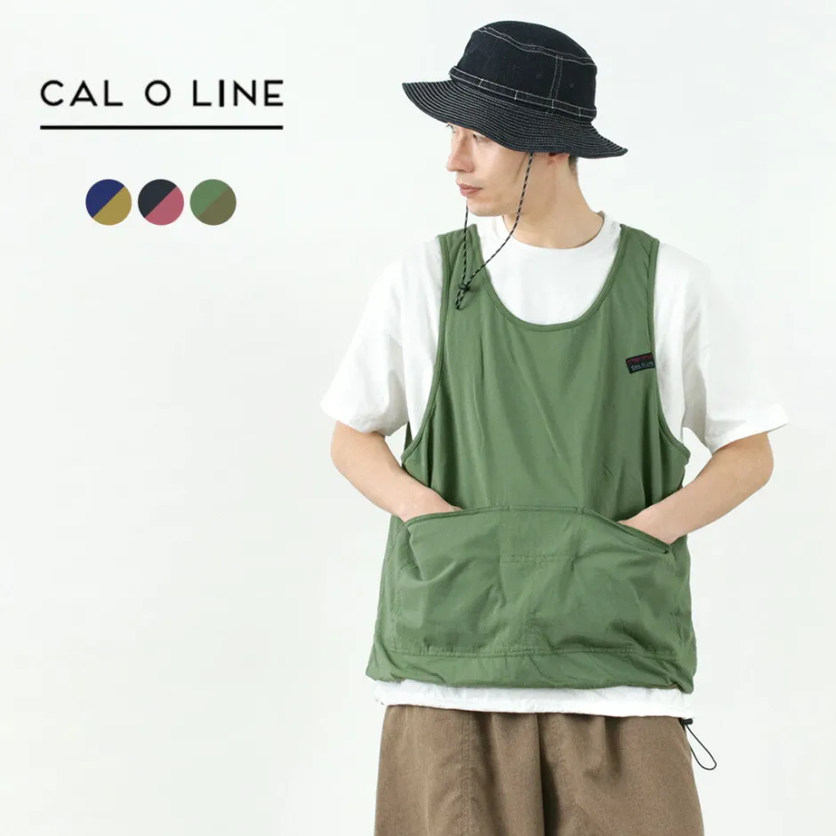 T-Shirts^CAL O LINE / Reversible utility tank-top