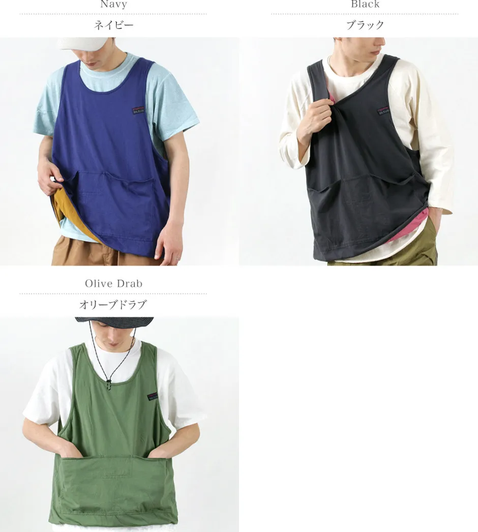 T-Shirts^CAL O LINE / Reversible utility tank-top