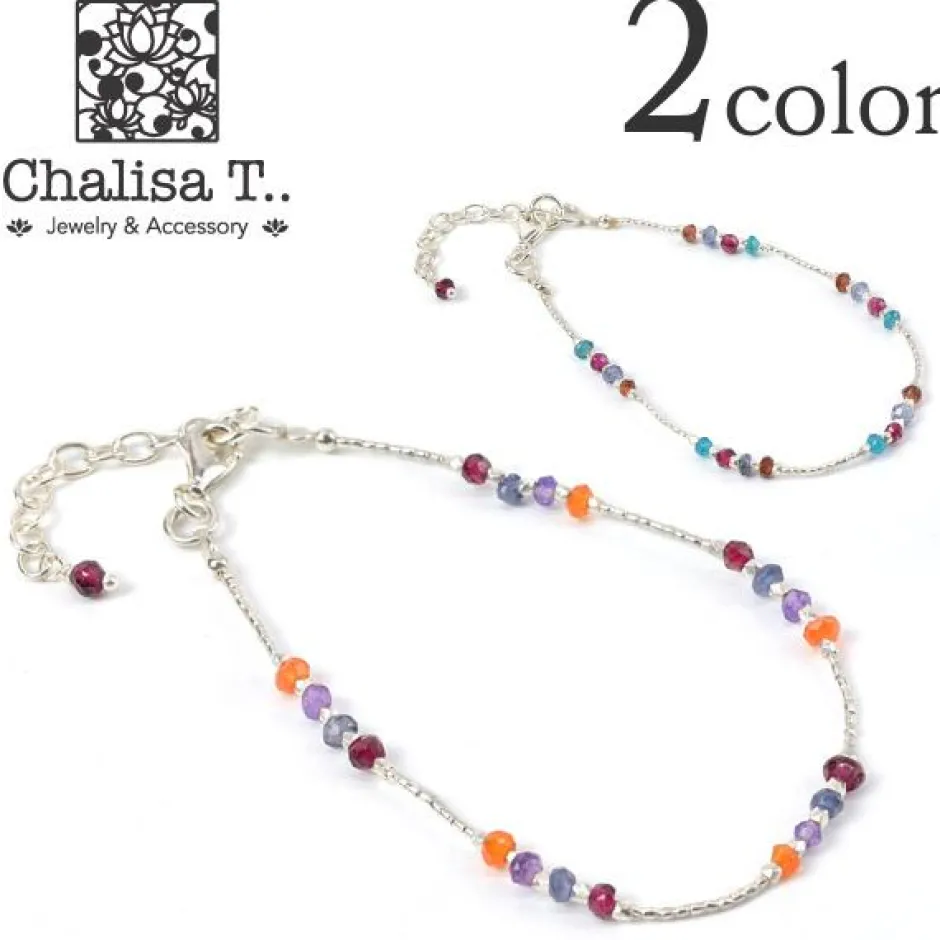 Anklets^CHALISA T.. / Natural Stone Bracelet