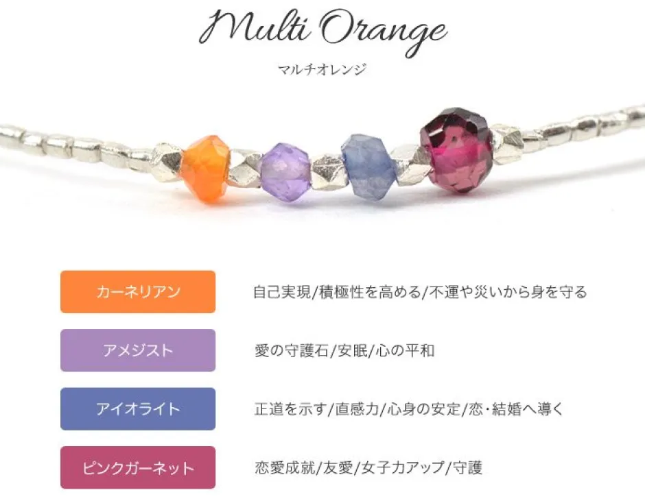 Anklets^CHALISA T.. / Natural Stone Bracelet