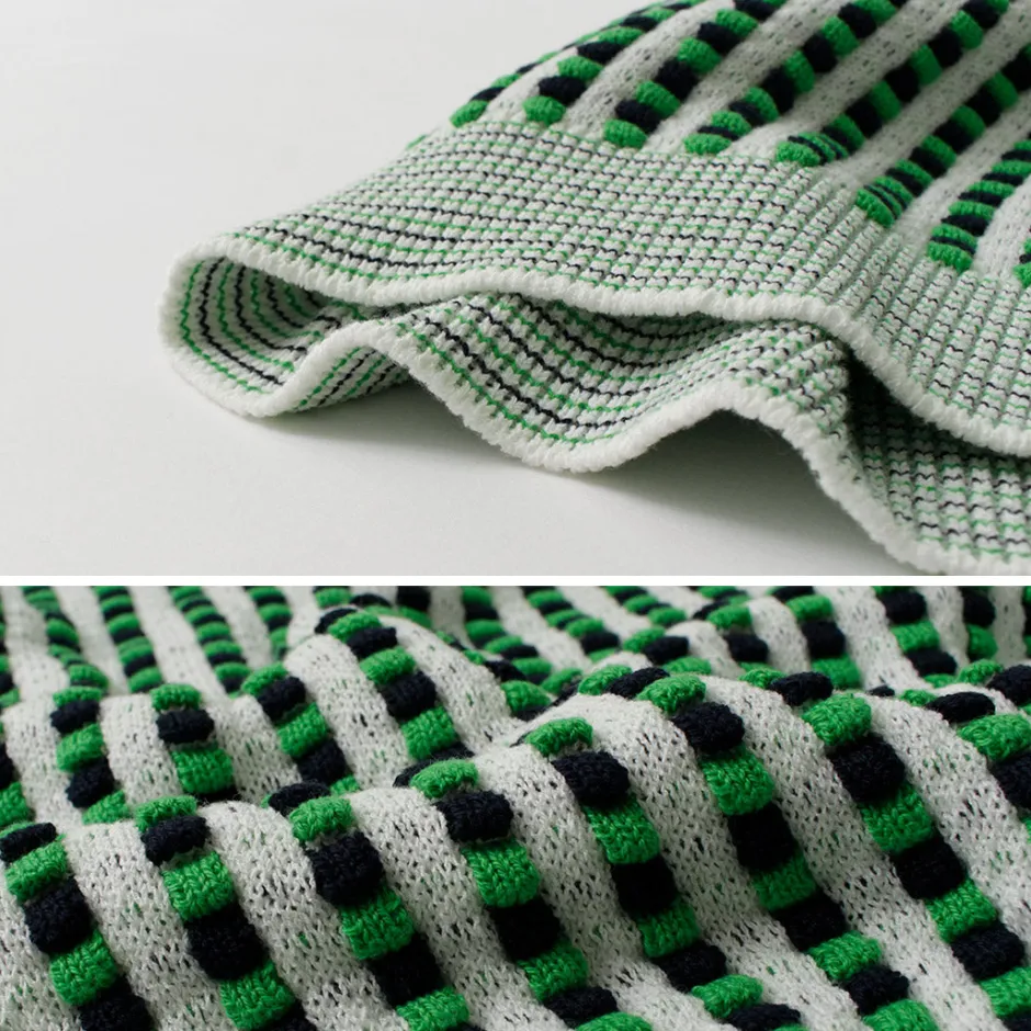 Knits^COOHEM / Retro Wave Knit Pullover