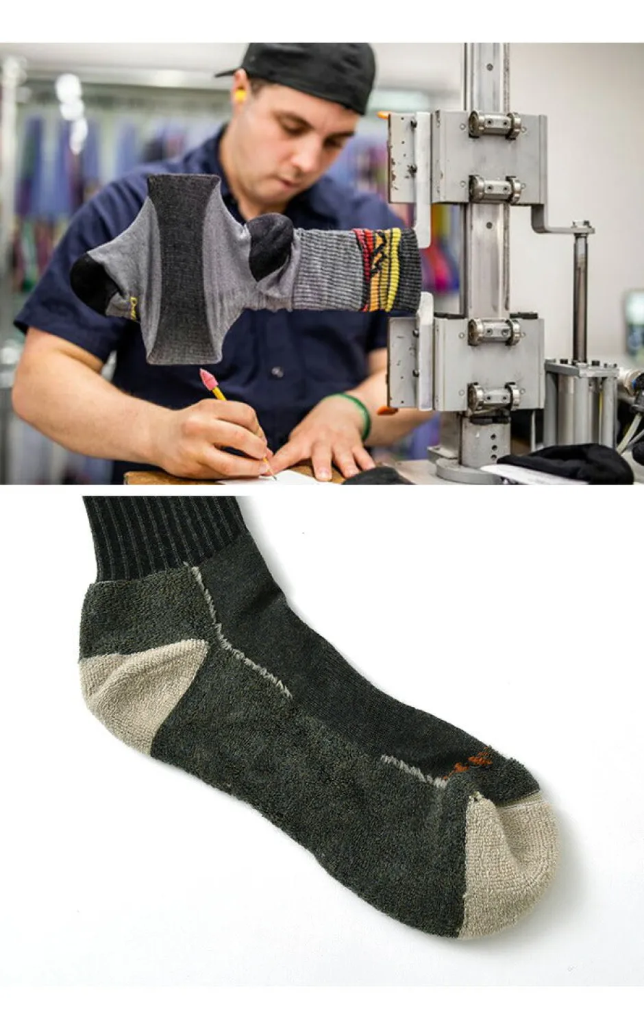 Socks^DARN TOUGH / Hiker Micro Crew Mid-Weight Cushion