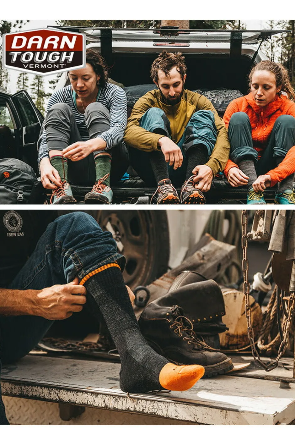 Socks^DARN TOUGH / Hiker Micro Crew Mid-Weight Cushion