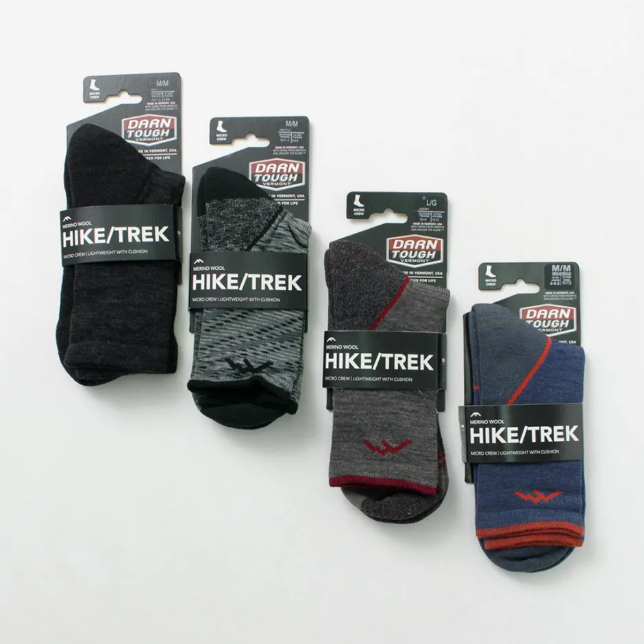 Socks^DARN TOUGH / Light Hiker Micro Crew Lightweight Cushion Socks
