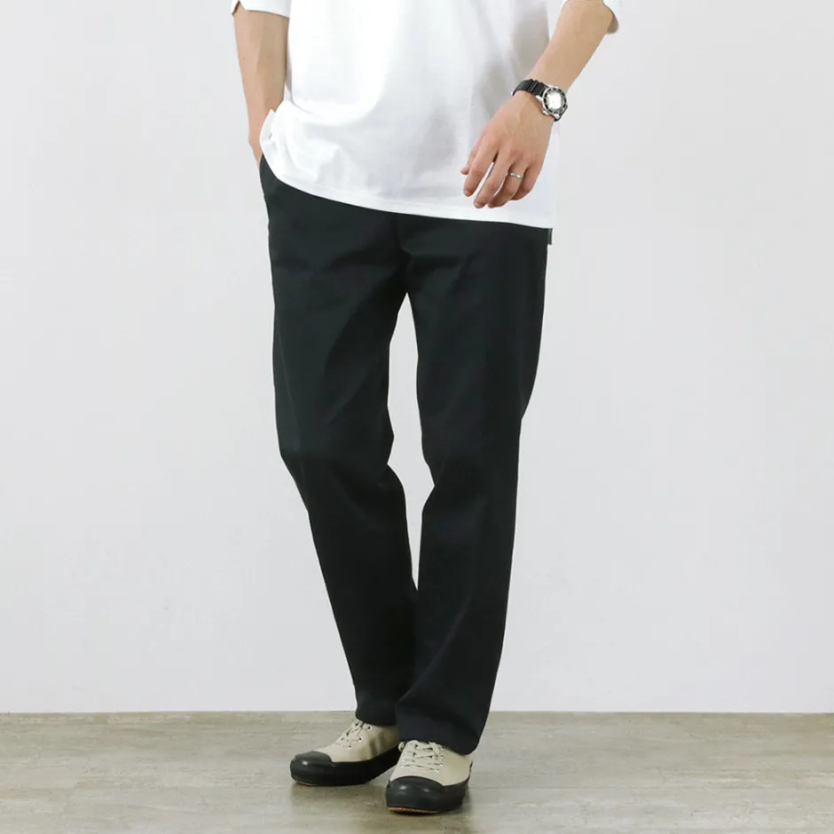 Work Pants & Chinos^D.C.WHITE / Cotton twill regular silhouette chinos