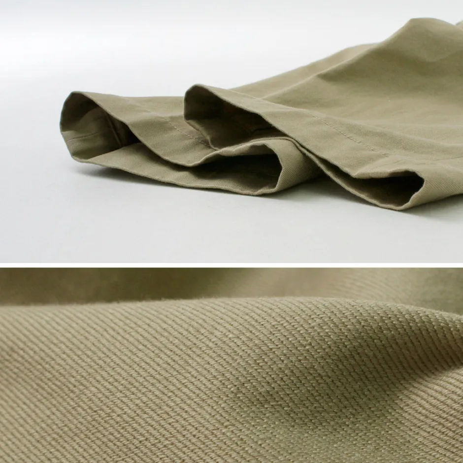 Work Pants & Chinos^D.C.WHITE / Cotton twill regular silhouette chinos