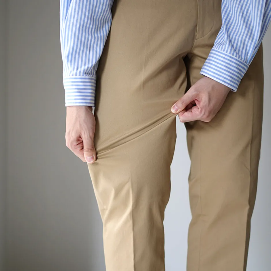 Work Pants & Chinos^D.C.WHITE / High-density Chino Stretch Slim Tapered Pants