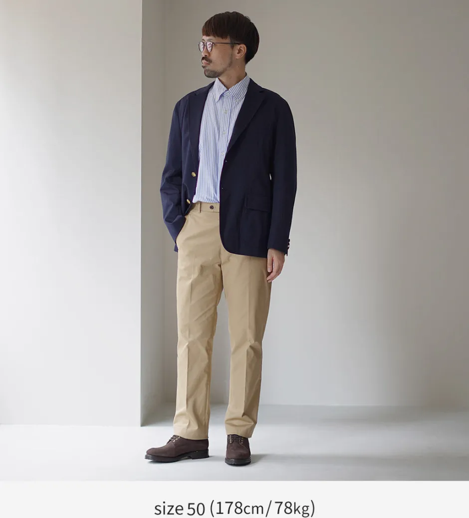 Work Pants & Chinos^D.C.WHITE / High-density Chino Stretch Slim Tapered Pants