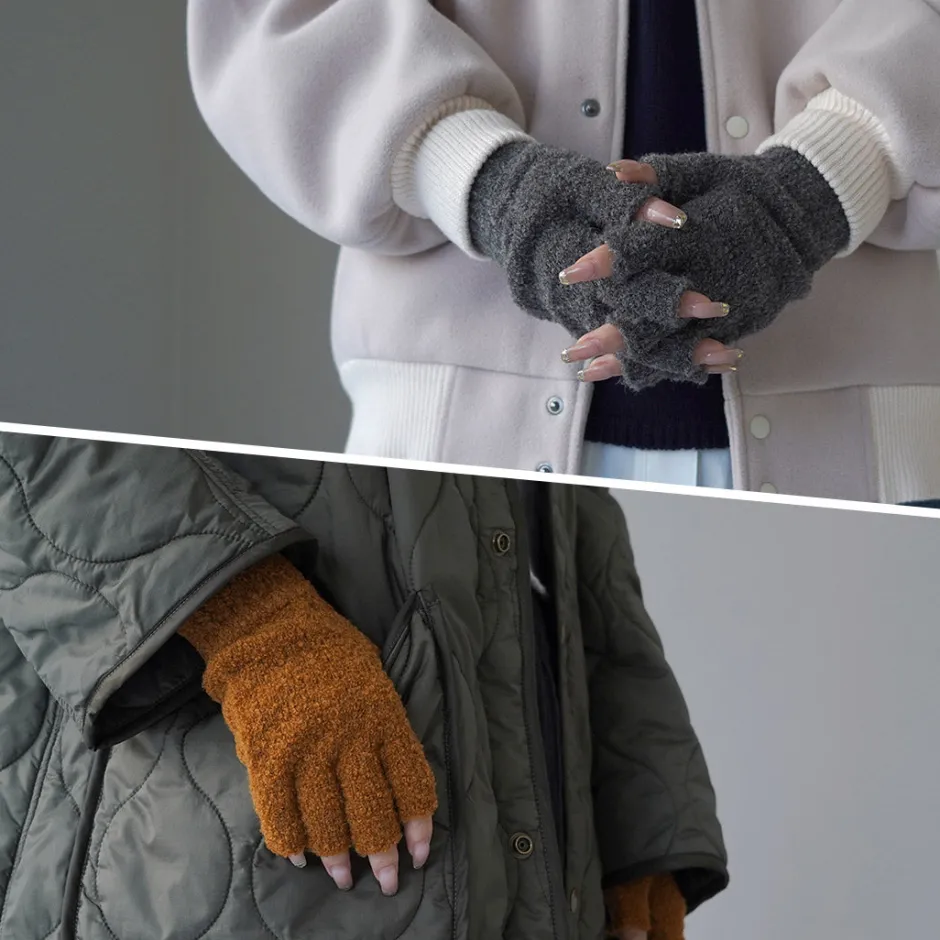 Gloves^DECKA QUALITY SOCKS / Fingerless Glove Alpaca