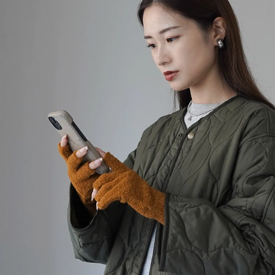 Gloves^DECKA QUALITY SOCKS / Fingerless Glove Alpaca