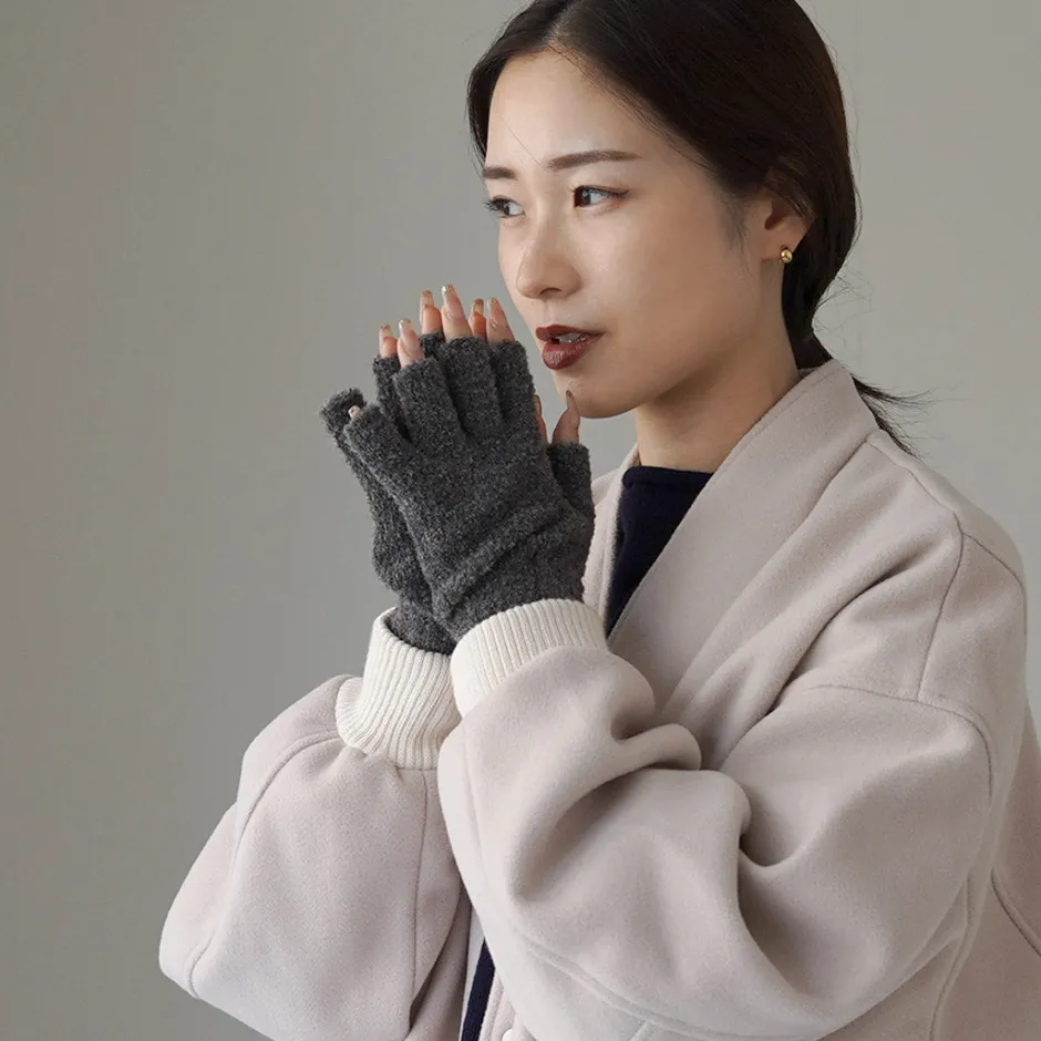 Gloves^DECKA QUALITY SOCKS / Fingerless Glove Alpaca