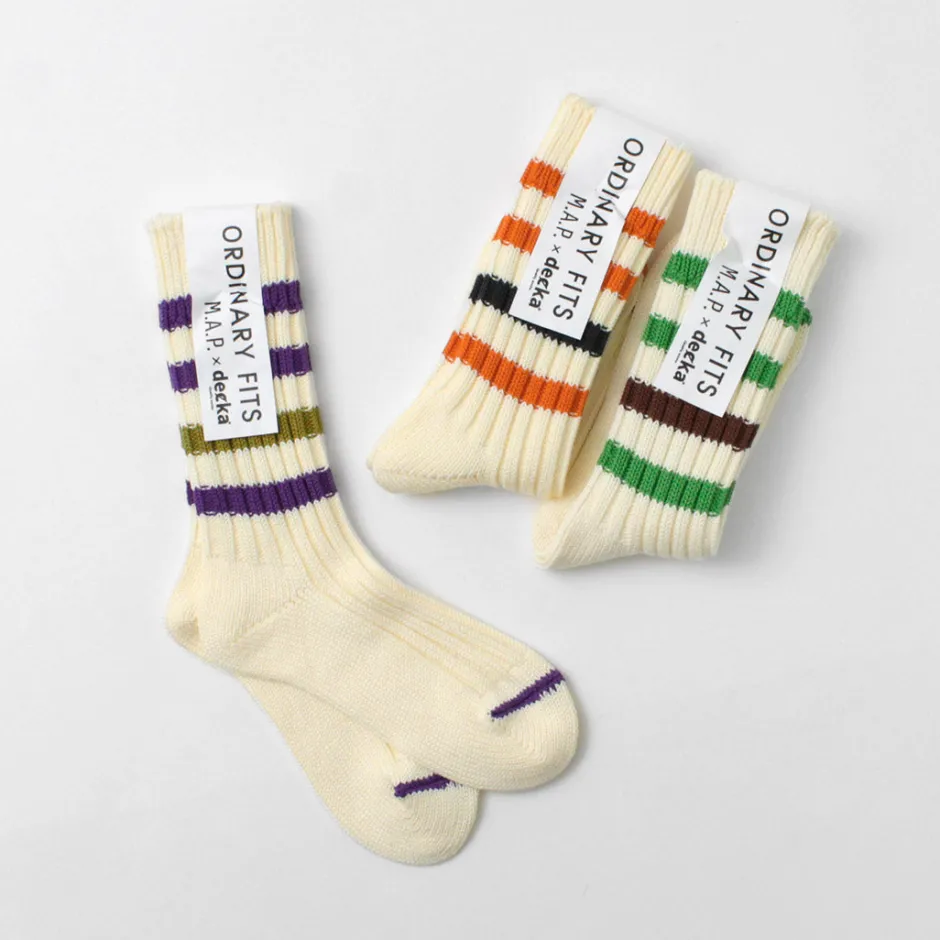 Socks^DECKA QUALITY SOCKS / M.A.P Heavyweight Line Socks