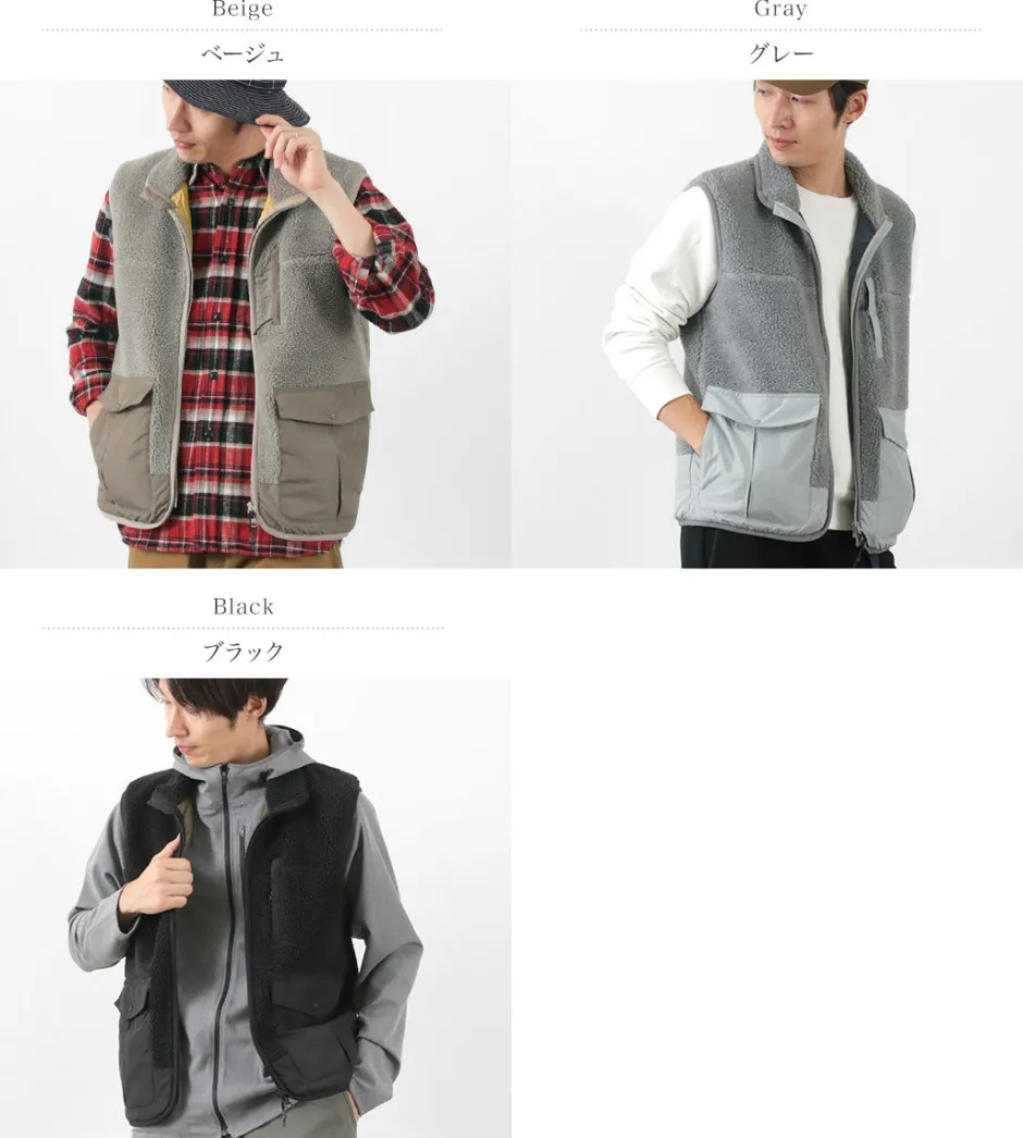 Vests^DESCENTE ddd / Boa Fleece Vest