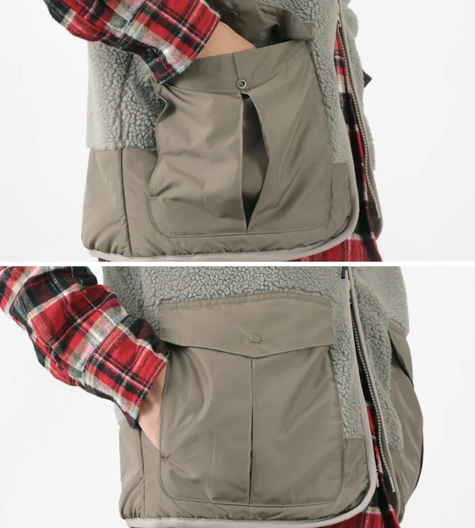 Vests^DESCENTE ddd / Boa Fleece Vest