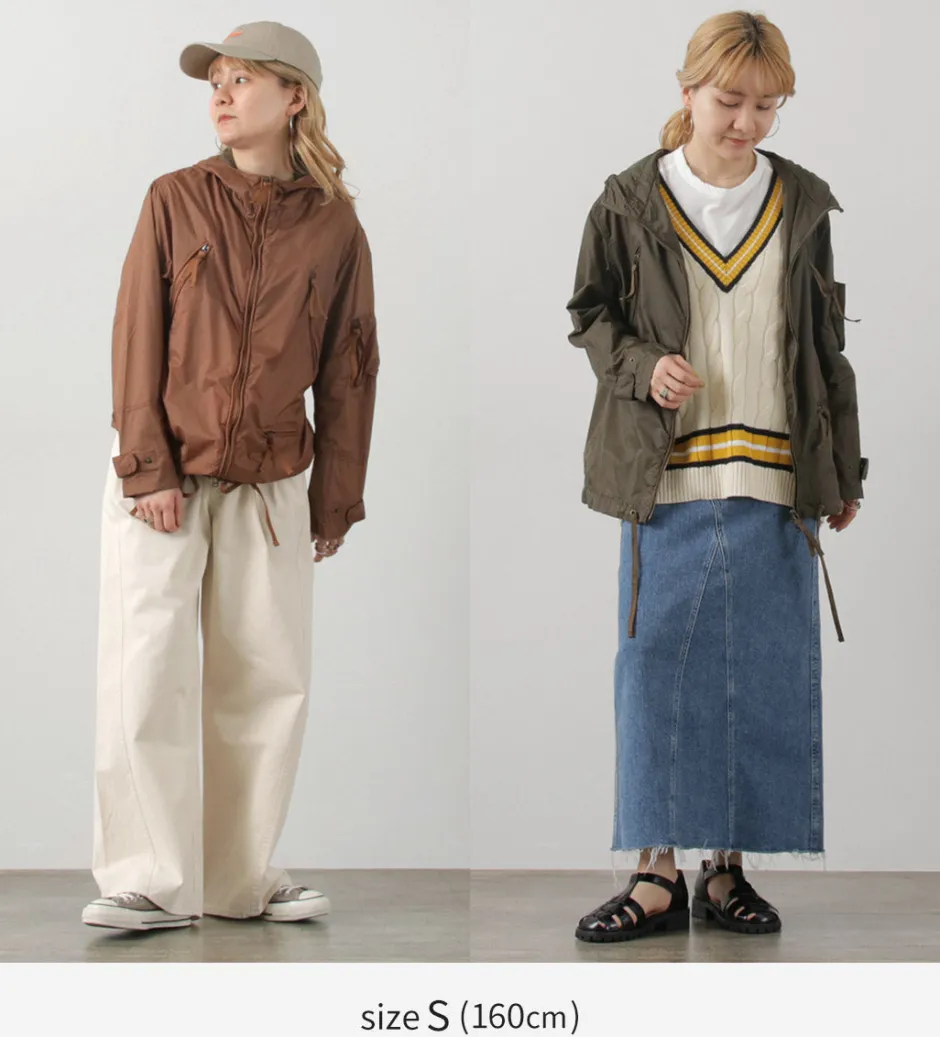 Jackets^DIP/DZT DIP/DZT / 2 Layer Hooded Coat