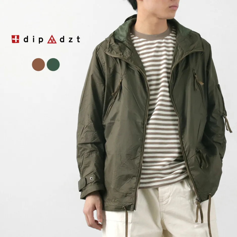 Jackets^DIP/DZT DIP/DZT / 2 Layer Hooded Coat