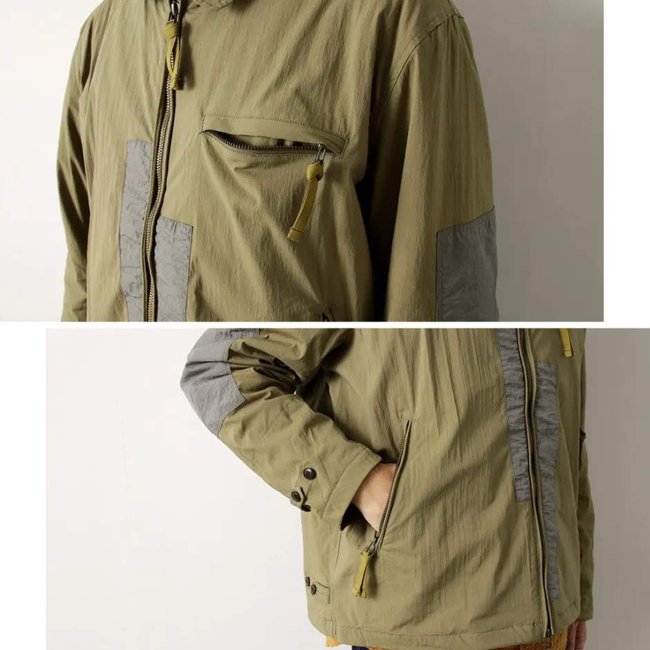 Jackets^DIP/DZT DIP/DZT / Combi stand collar blouson khaki