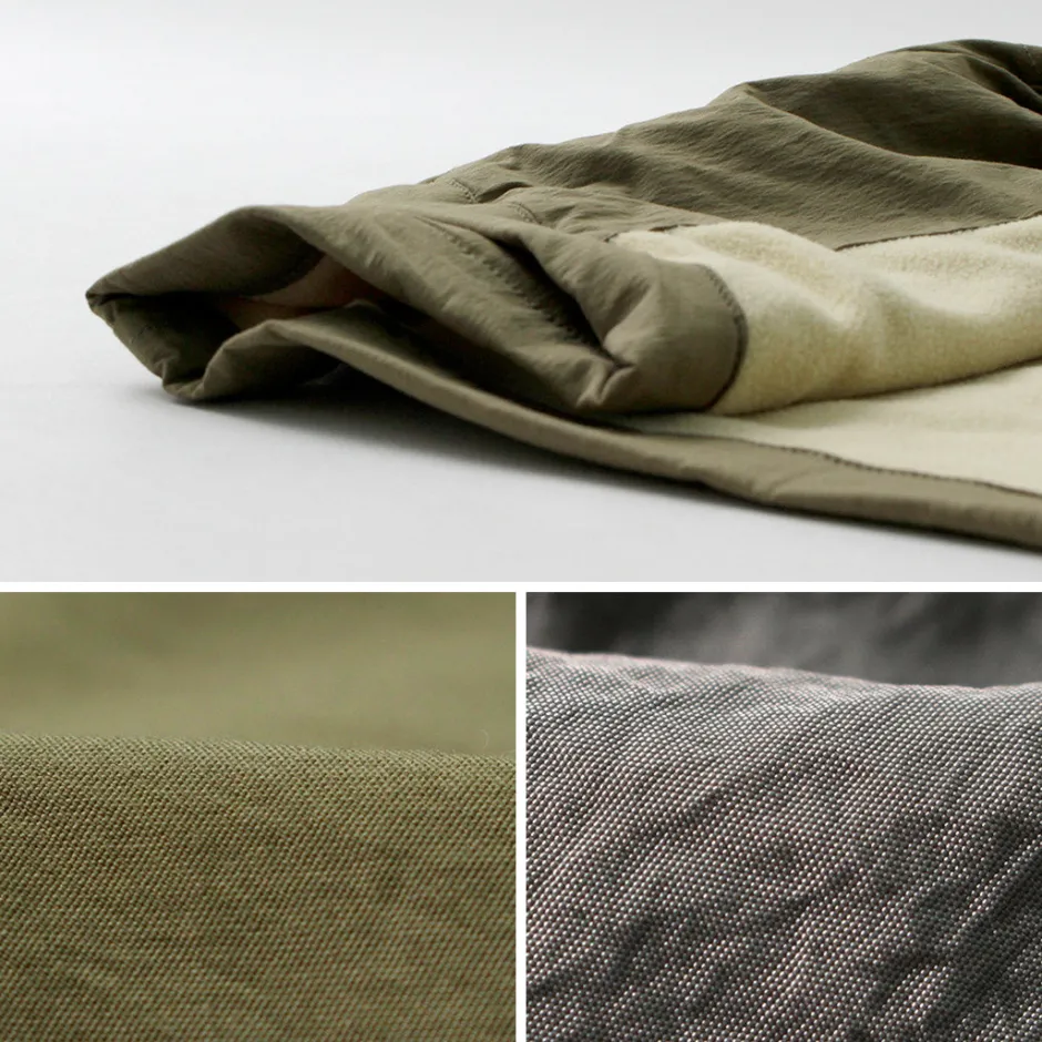 Jackets^DIP/DZT DIP/DZT / Combi stand collar blouson khaki