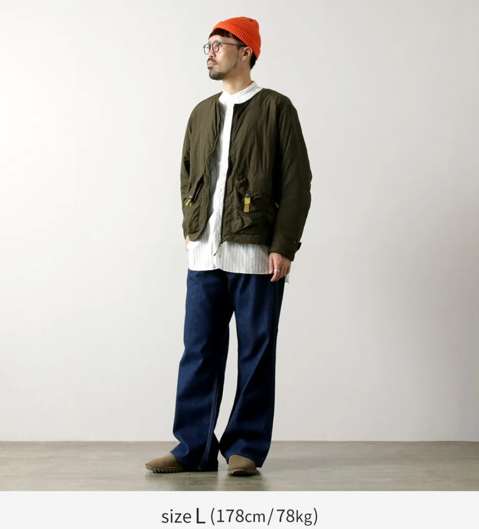 Jackets^DIP/DZT DIP/DZT / No-collar blouson olive